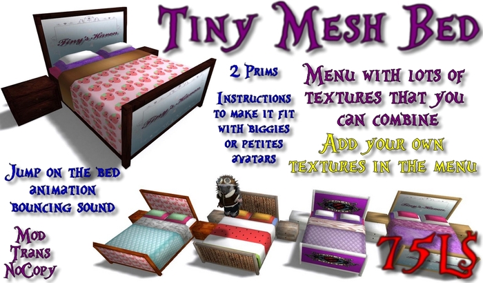 Tiny Mesh Bed