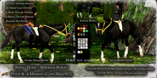 @CTM@ Petite Mesh Riding Horse (Bareback Rowan)