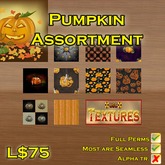 USC Textures - Pumpkin Assortment 