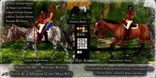 @CTM@ Petite Mesh Riding Horse (Western Rowan)