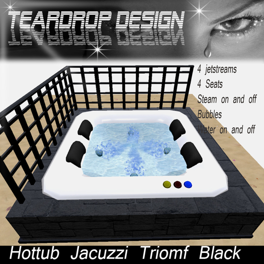Hottub Jacuzzi Triomf Black 
