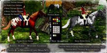 @CTM@ Petite Mesh Riding Horse (Western Glimmer)