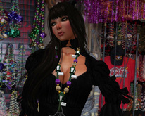 Mardi Gras Lantern beads