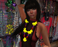Mardi Gras Duck Beads
