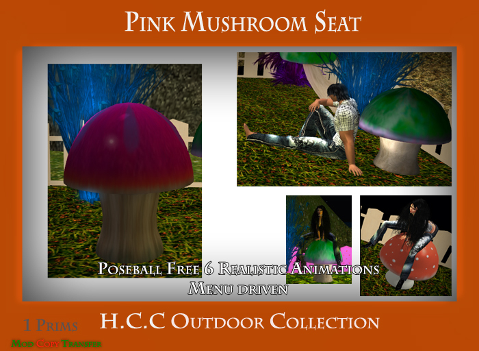 H.C.C Mushroom Multisit L.Green (box)