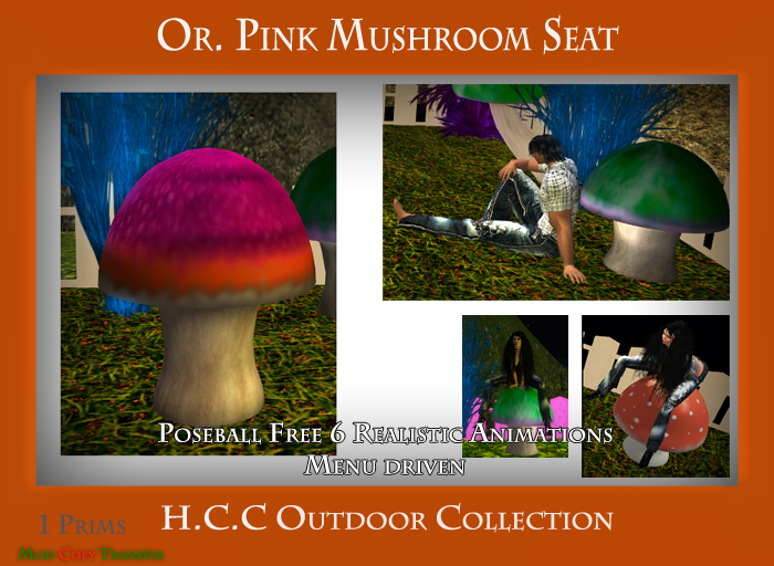 H.C.C Mushroom Multisit L.Green (box)