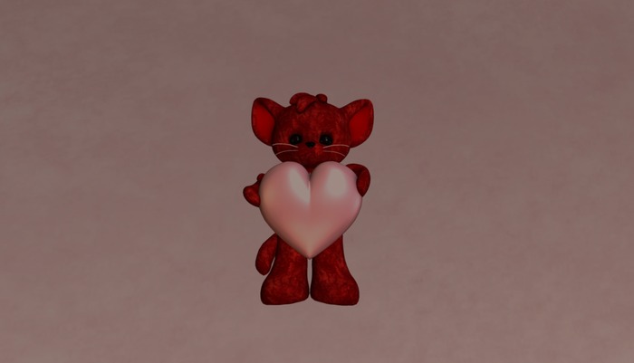 Valentine kitty