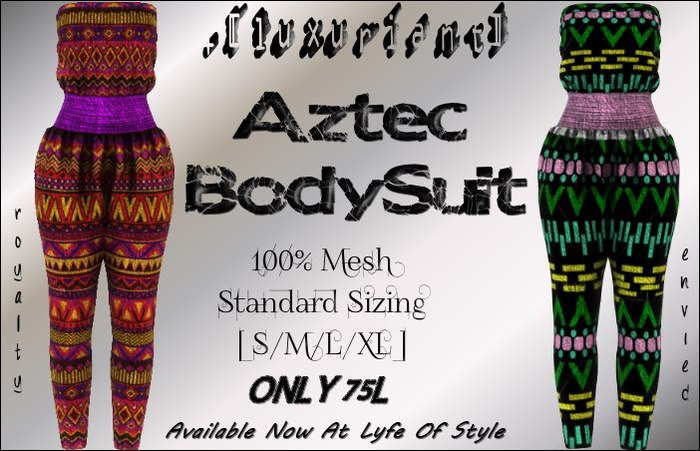 + [ l u x ] Aztec Bodysuit. ( Candy )