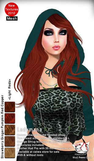 ^;^CaTwA^;^ Mesh Ladymana/Light Reds