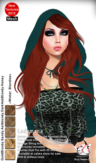 ^;^CaTwA^;^ Mesh Ladymana/Winter Blondies