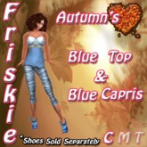 *AH* Friskie (Blue Capris W/Blue Top)