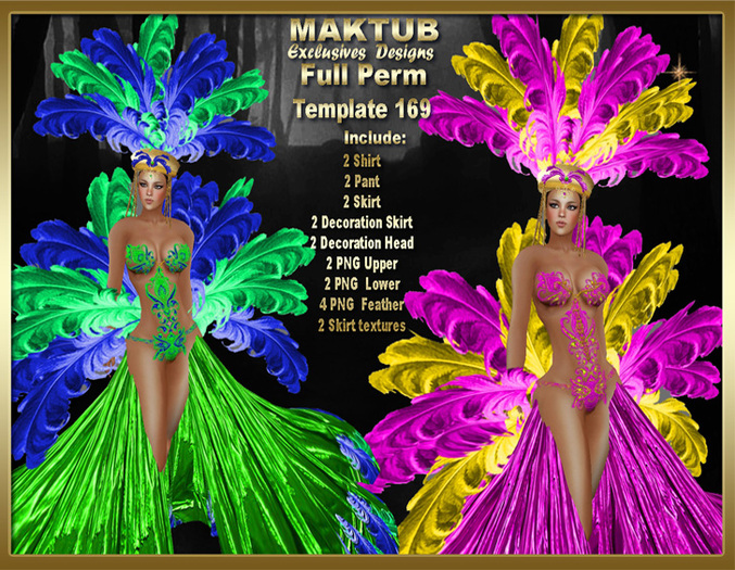 MAKTUB TEMPLATES 169 CARNIVAL