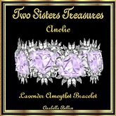TST - ANELIE LAVENDER AMETHYST BRACELET SILVER