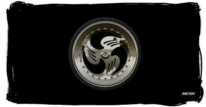 <Bike-Wheel11> *Fullperm* (MESH)