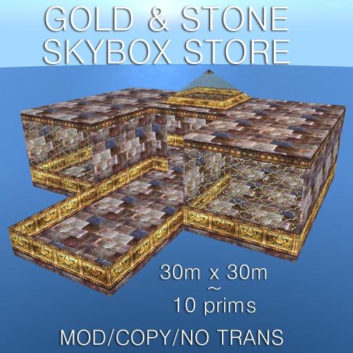 Domicile Commercial: Gold & Stone Skybox Store (redux)