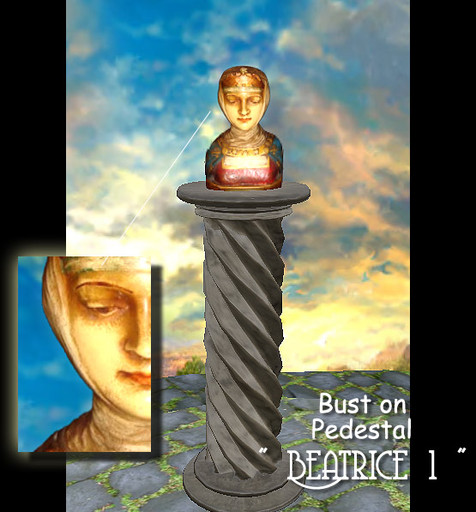 Bust Statue Beatrice 1