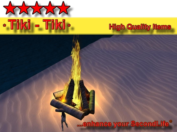 *Tiki-Tiki* - big logfire - campfire