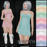 :::Sn@tch Mesh Glitter Slip/Pastels (DEMOS):::