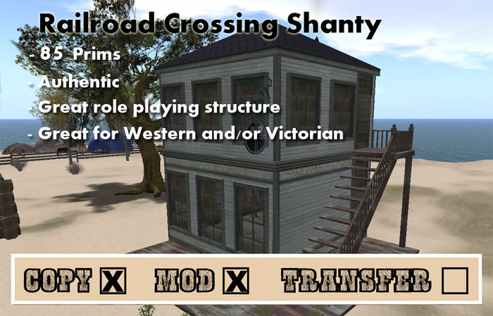 Railroad Crossing Shanty