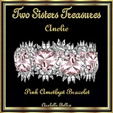 TST - ANELIE PINK AMETHYST BRACELET SILVER