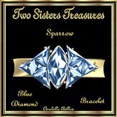 TST - SPARROW BLUE DIAMOND BRACELET YG
