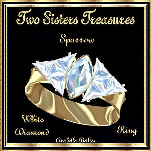 TST - SPARROW WHITE DIAMOND RING YG