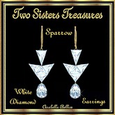 TST - SPARROW WHITE DIAMOND EARRINGS YG