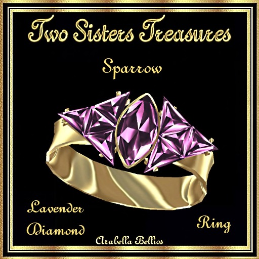 TST - SPARROW LAVENDER DIAMOND RING YG