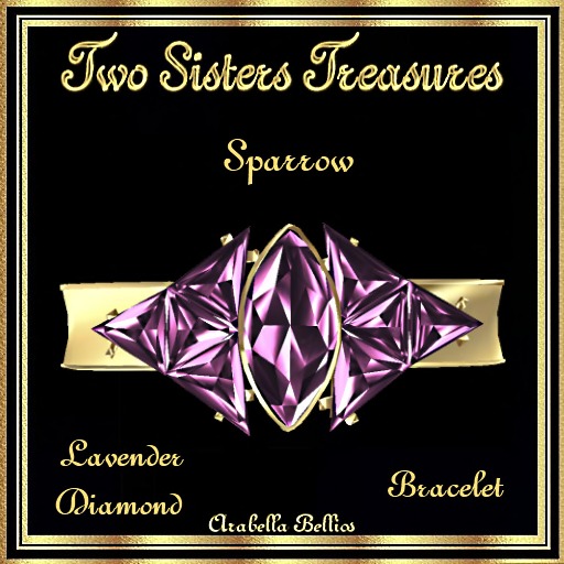 TST - SPARROW LAVENDER DIAMOND BRACELET YG