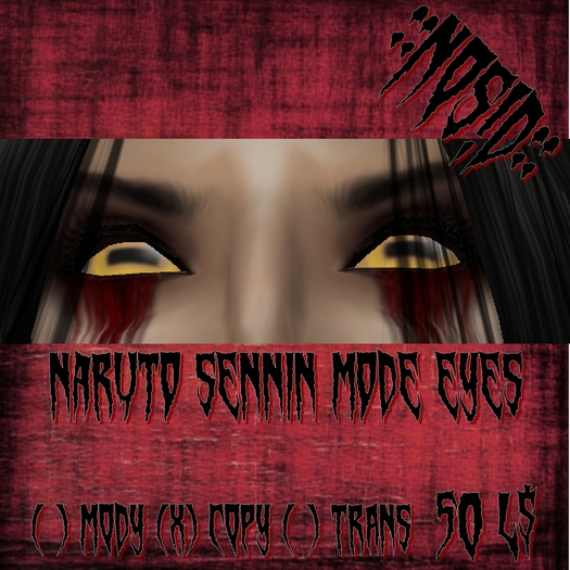 ::NOS!D:: Naruto Sennin Eyes Boxed!