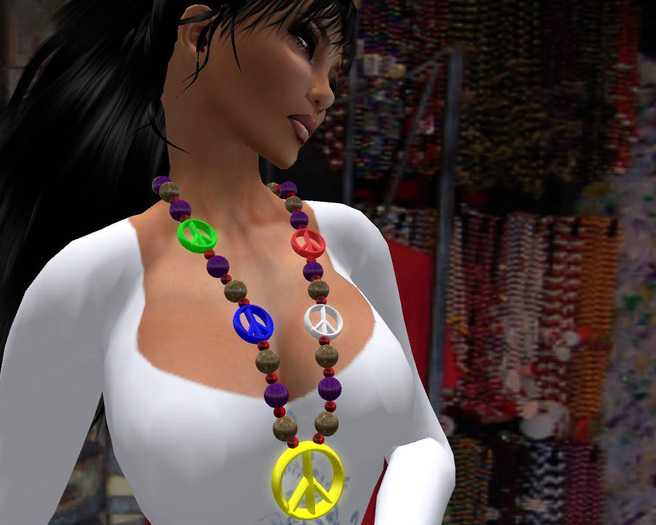 Mardi Gras Peace Beads