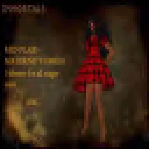 IMMORTALS RED PLAID DRESS
