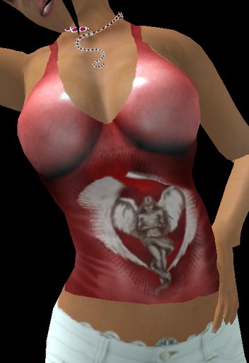 Top metalic-red "Angel"