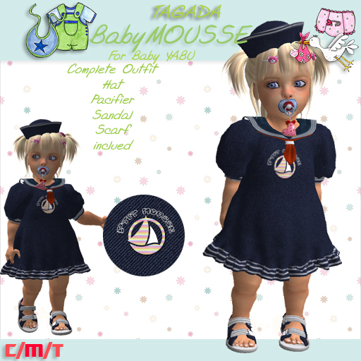 Outfit BabyDress  "Mousse"