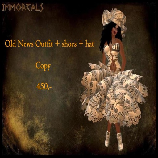 IMMORTALS OLD NEWS OUTFIT