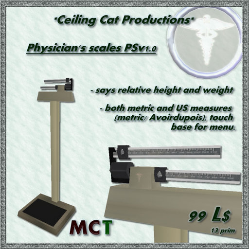 *CCP* Physicians' scales