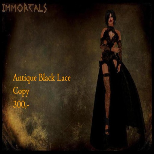 IMMORTALS ANTIQUE BLACK LACE