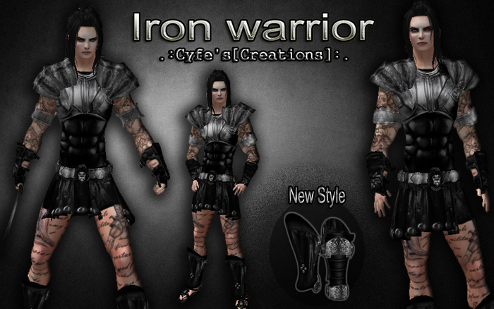 .:Cyfe's[Creations]:. ~Iron warrior Silver & Black~