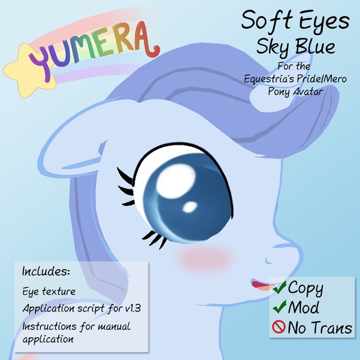 Yumera - Soft Eyes Sky Blue