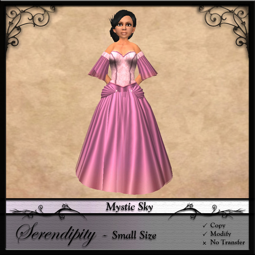 Children / Child / Tiny Sized Gown by ~Mystic Sky~ Small Serendipity Gown: Pink 