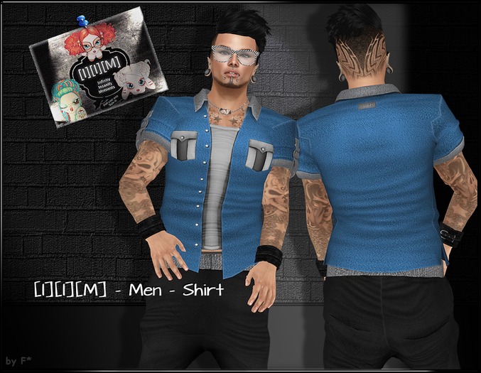 [I][I][M] - Men - Shirt Light Blue