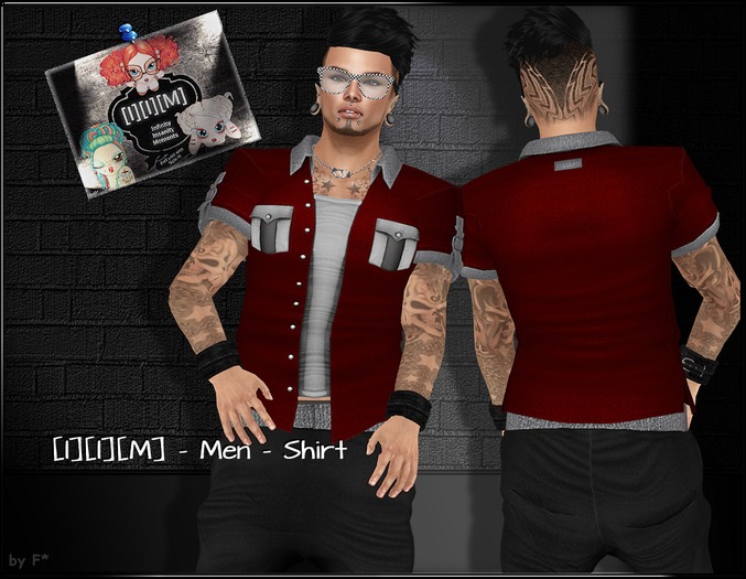 [I][I][M] - Men - Shirt Red