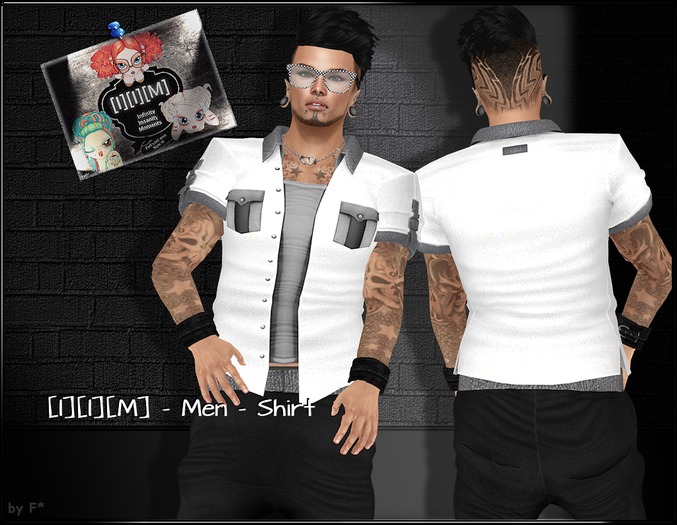 [I][I][M] - Men - Shirt White 
