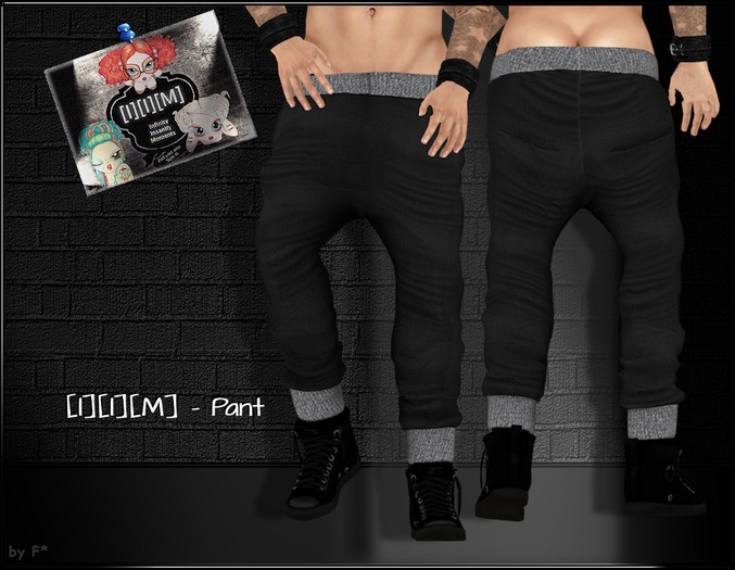 [I][I][M] - Pant Black 