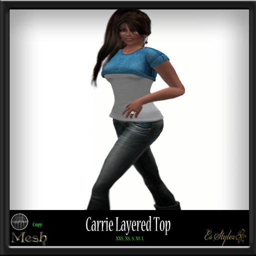 {Es Stylez} Carrie Layered Top *DEMO*