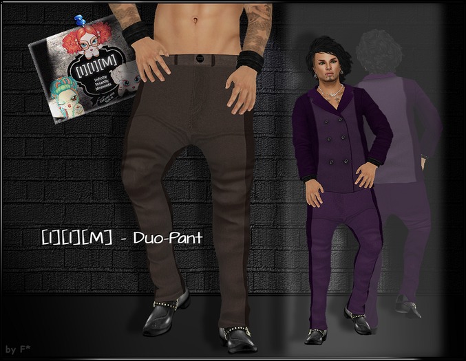 [I][I][M] - Duo-Pant Brown-Beige