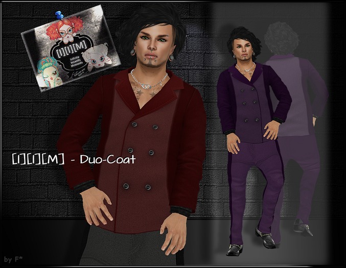 [I][I][M] - Duo-Coat Red-Rose 
