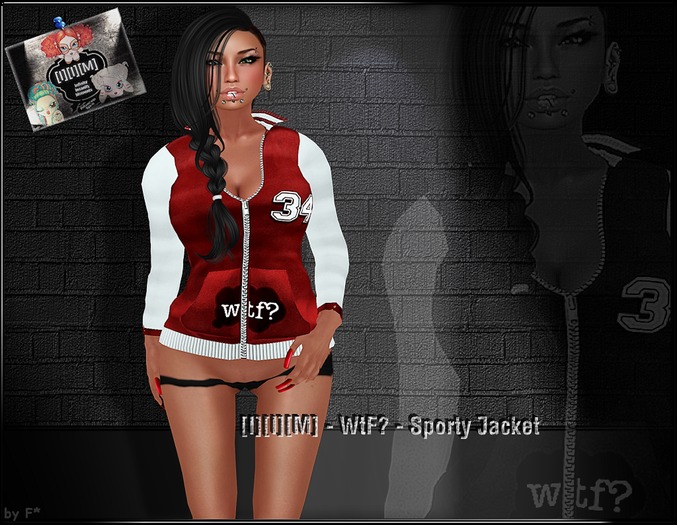 [I][I][M] - WtF - Sporty Jacket Red 