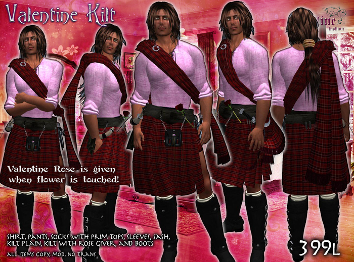 *FF* Valentine Kilt