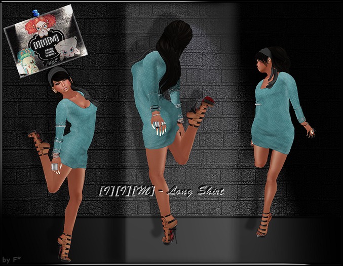 [I][I][M] - Long Shirt blue 
